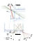 Study diagram of concrete overhang wall